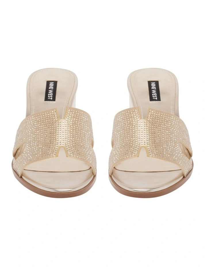 Aubrey Sandal in Gold image 3
