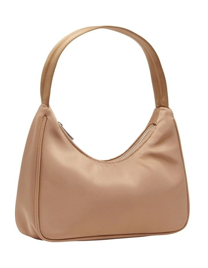 Mini Shoulder Bag in Tan image 2