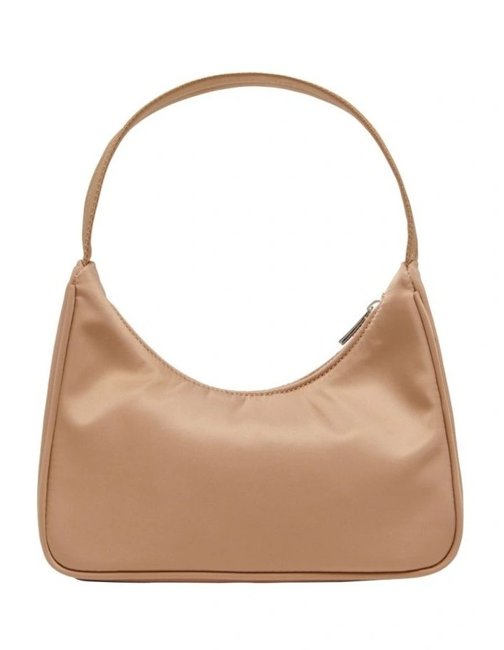 Mini Shoulder Bag in Tan image 4