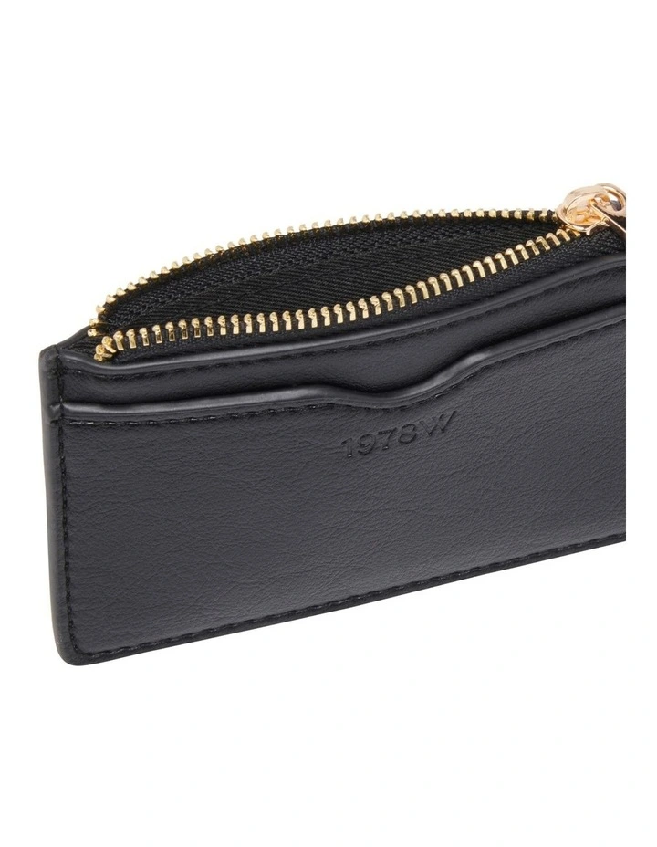 Card Wallet in Black image 2