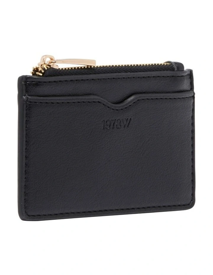 Card Wallet in Black image 3