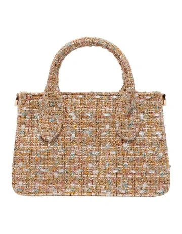 Aery Crossbody Bag in Gold