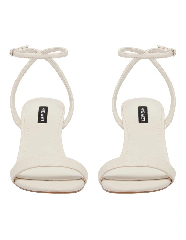 Anny Heeled Sandals in Ivory image 3