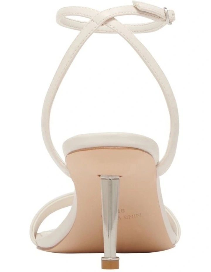 Anny Heeled Sandals in Ivory image 4