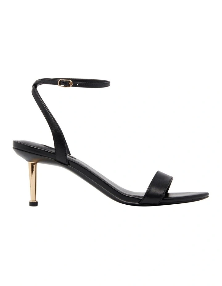 Anny Heeled Sandal in Black image 1
