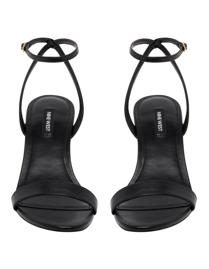 Anny Heeled Sandal in Black image 3