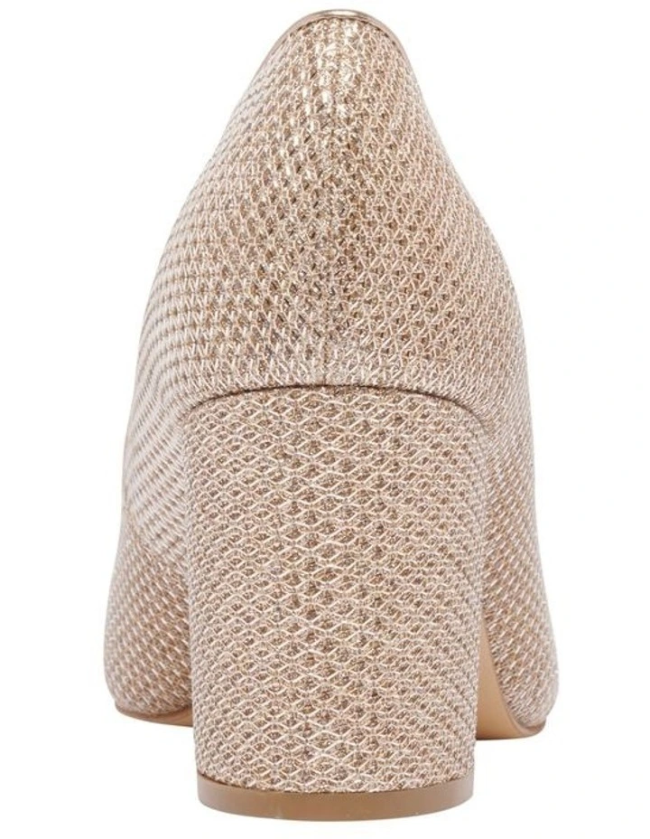 Cate Pump in Gold image 4