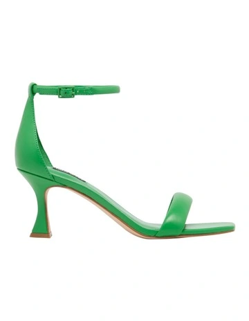 Paxx Heeled Sandal in Green