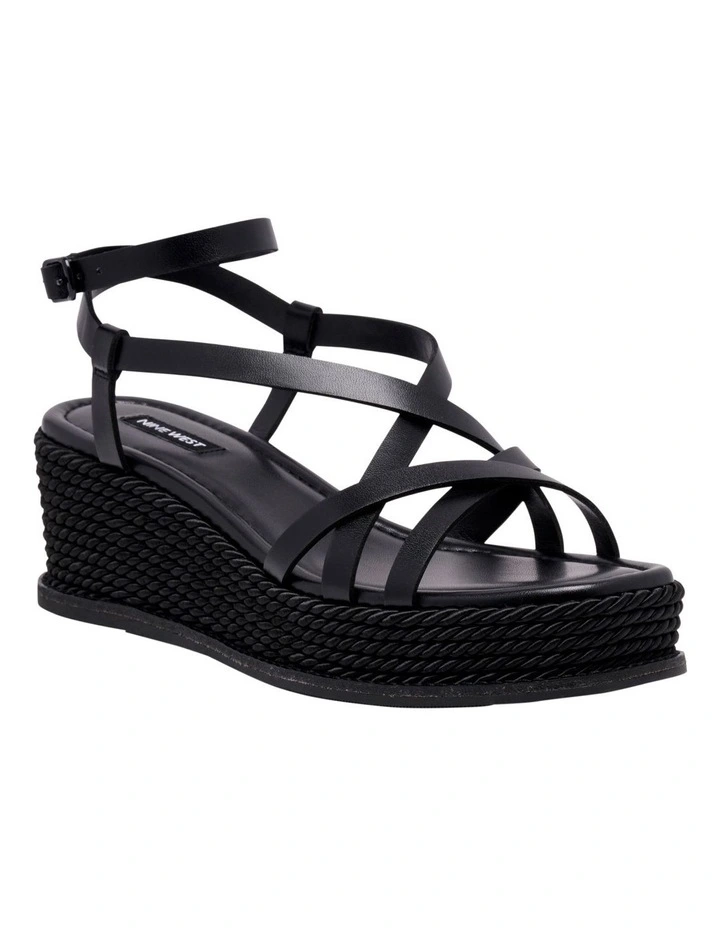 Criba Wedge in Black image 2