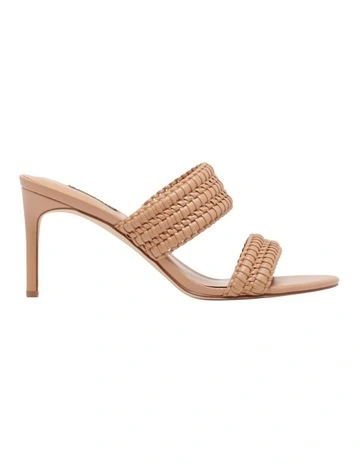 Pause Heeled Sandal in Natural