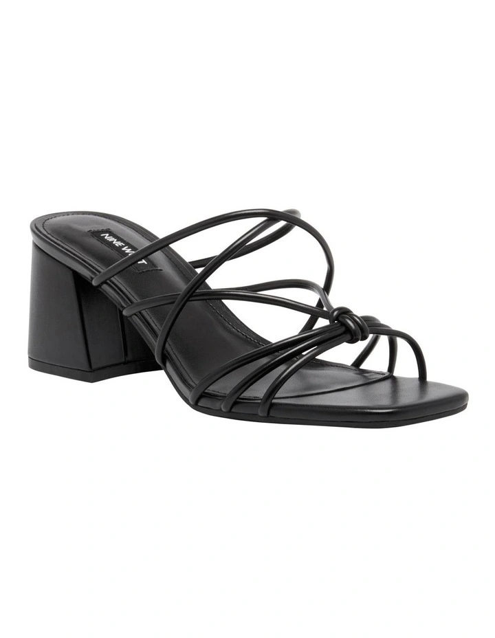 Gainer Heeled Sandal in Black image 2