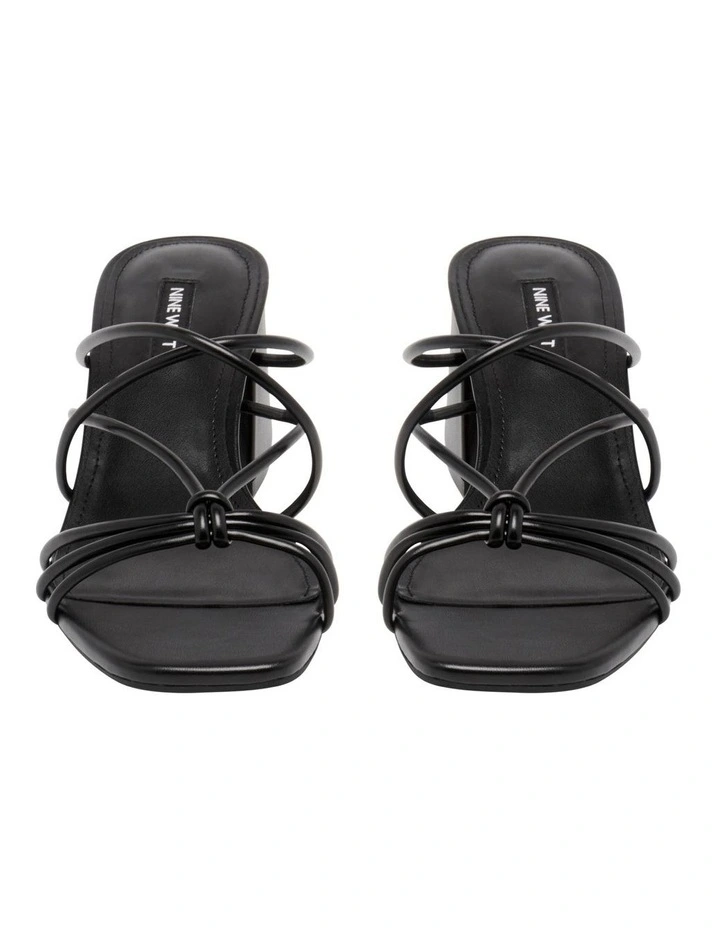 Gainer Heeled Sandal in Black image 3