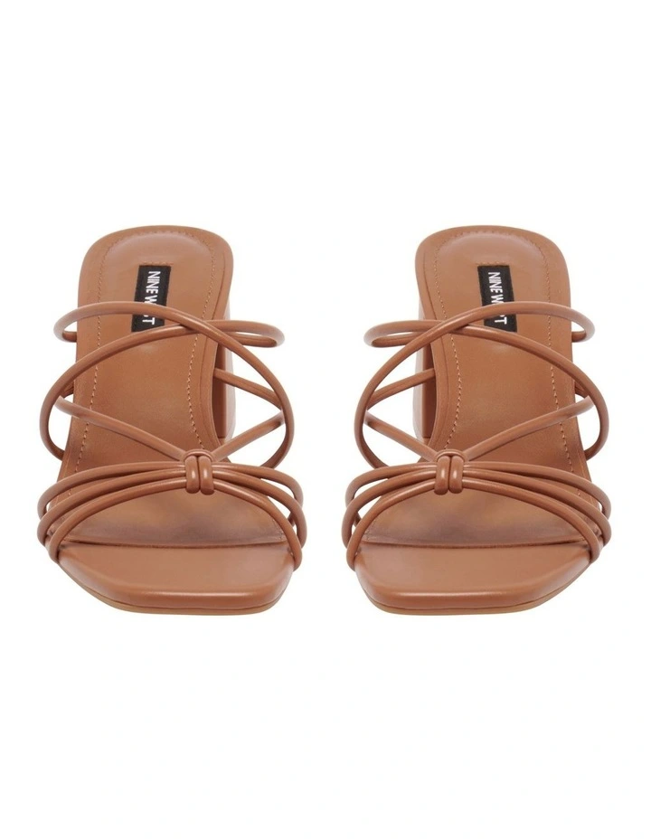 Gainer Heeled Sandal in Light Brown image 3