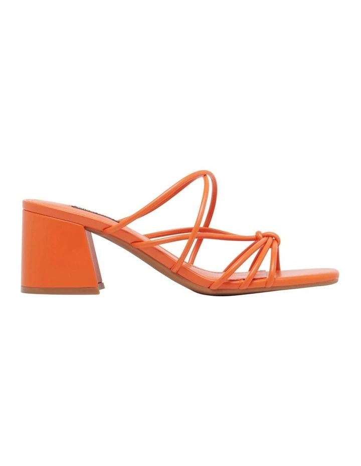 Gainer Heeled Sandal in Orange image 1