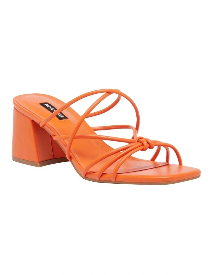 Gainer Heeled Sandal in Orange image 2