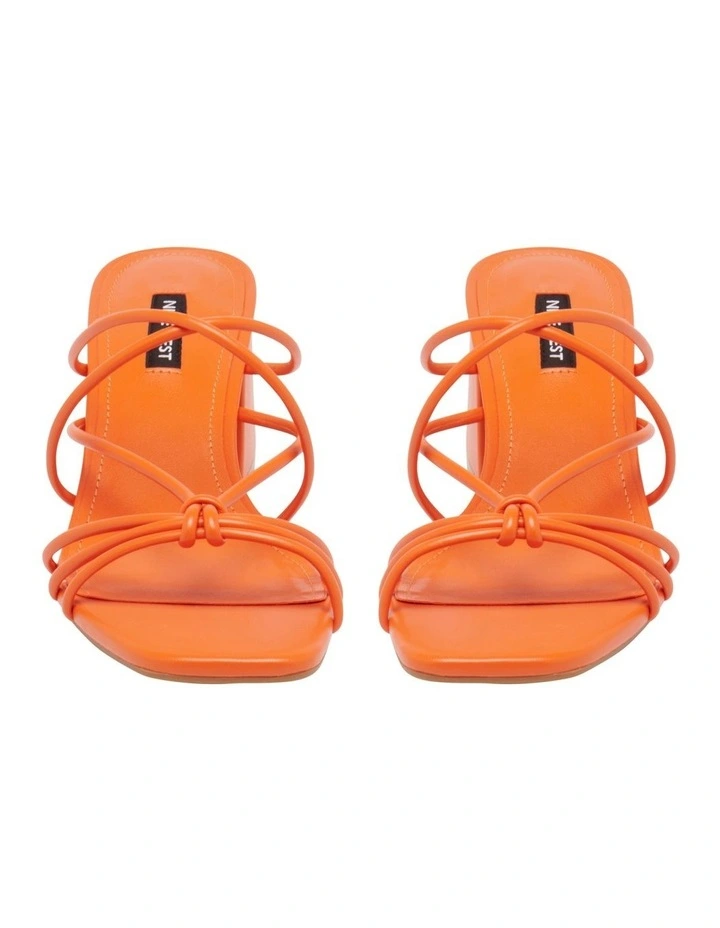 Gainer Heeled Sandal in Orange image 3