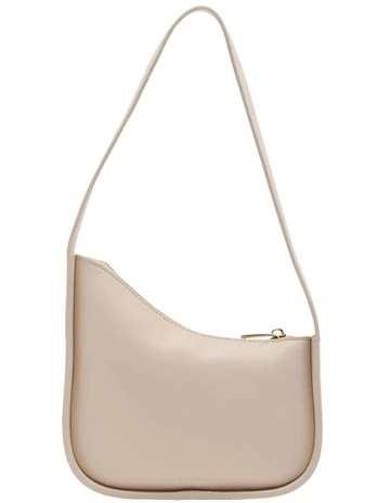 Asymmetrical Shoulder Bag in Ivory
