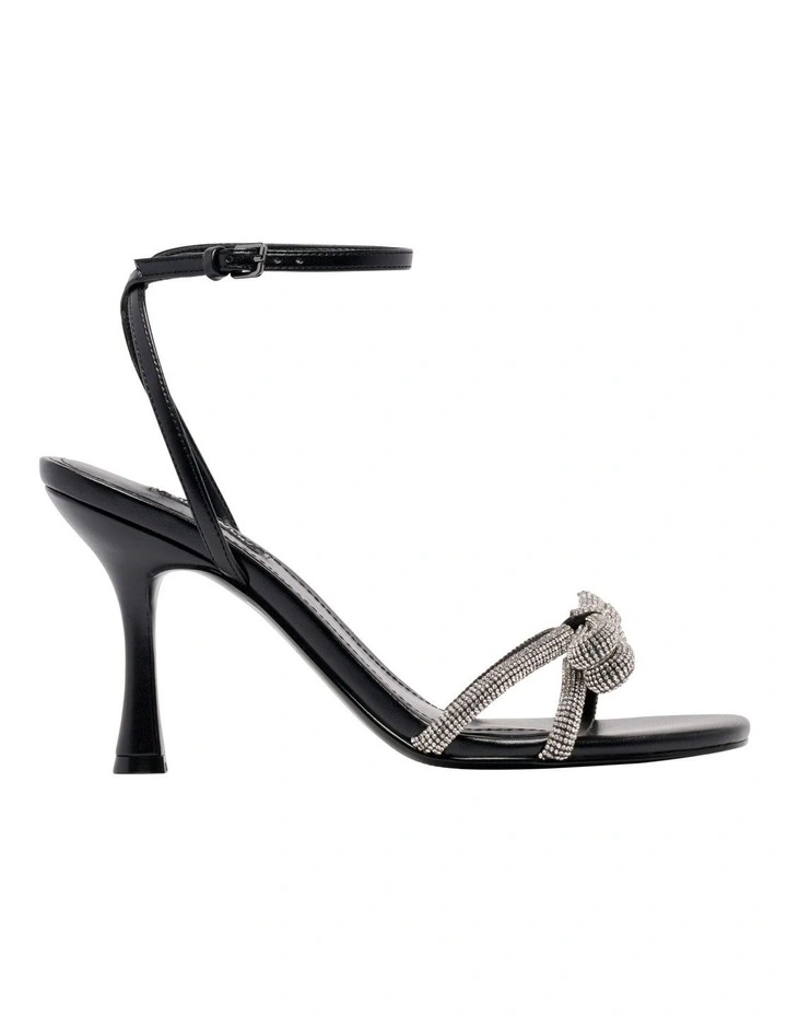 Ivid Heeled Sandal in Black image 1