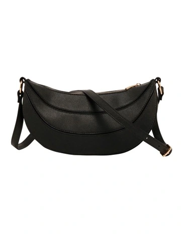 Amal Crossbody Bag in Black
