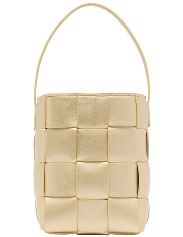 Iris Bucket Bag in Gold