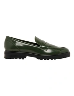 Fanza Loafer in Dark Green