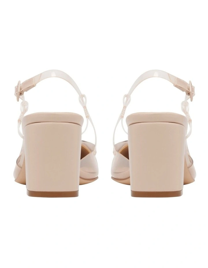 Unda Slingback Pump in Ivory image 4