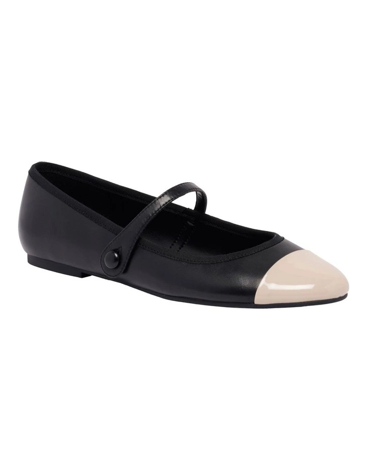 Pimma Ballet Flat in Black image 2