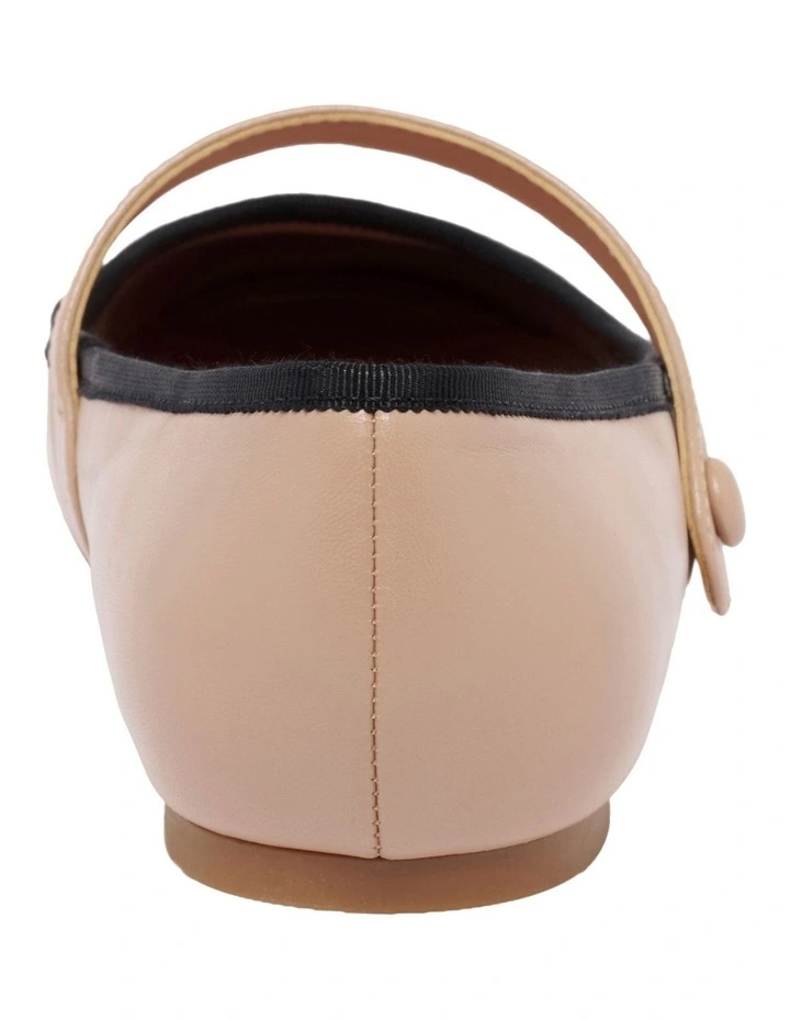 Pimma Ballet Flat in Nude image 4