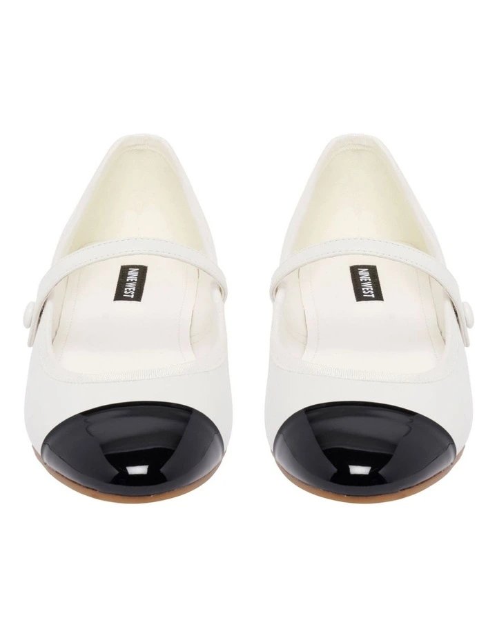 Pimma Ballet Flat in White image 3