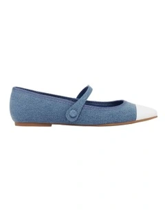 Pimma Ballet Flat in Blue