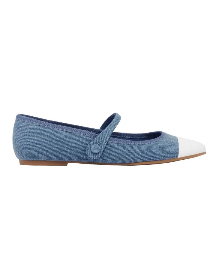 Pimma Ballet Flat in Blue image 1