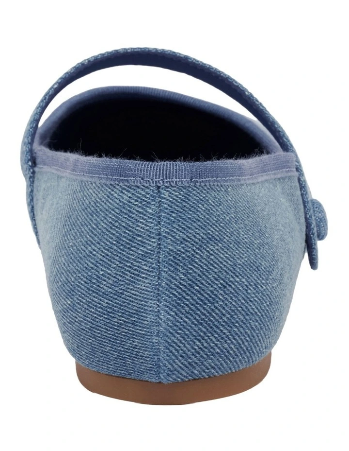 Pimma Ballet Flat in Blue image 4