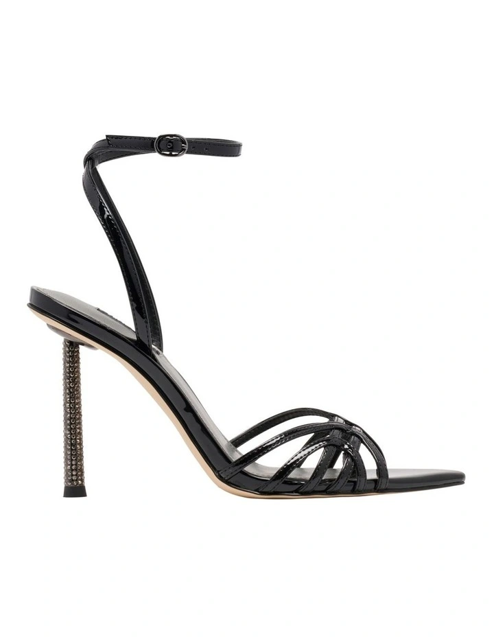 Paxal Heeled Sandal in Black image 1