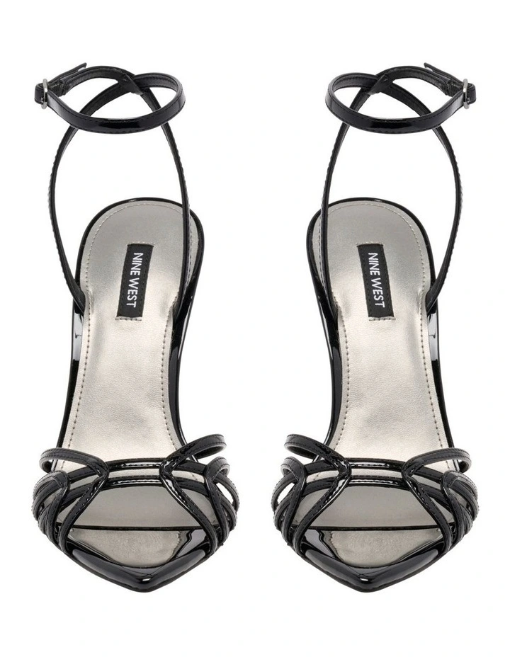 Paxal Heeled Sandal in Black image 3