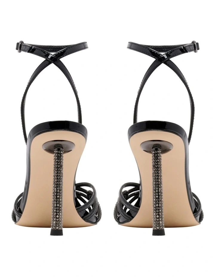 Paxal Heeled Sandal in Black image 4