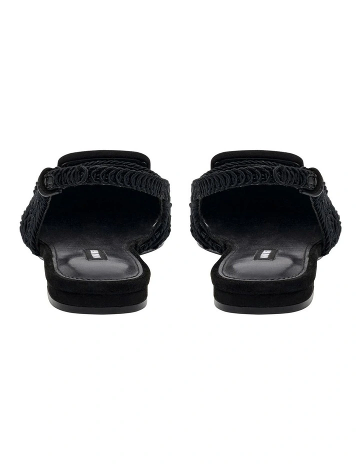 Jasser Slingback Flat in Black image 4