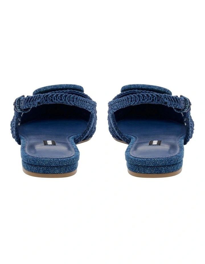Jasser Flat in Blue image 4