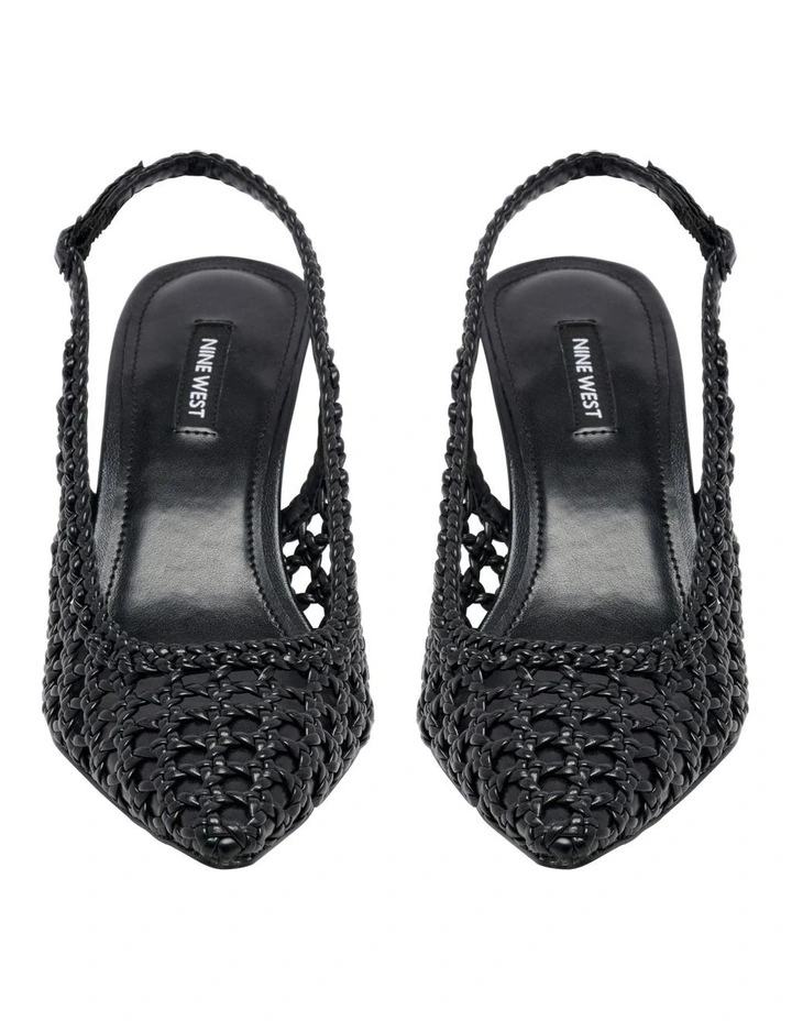 Madalene Slingback Pump in Black image 3