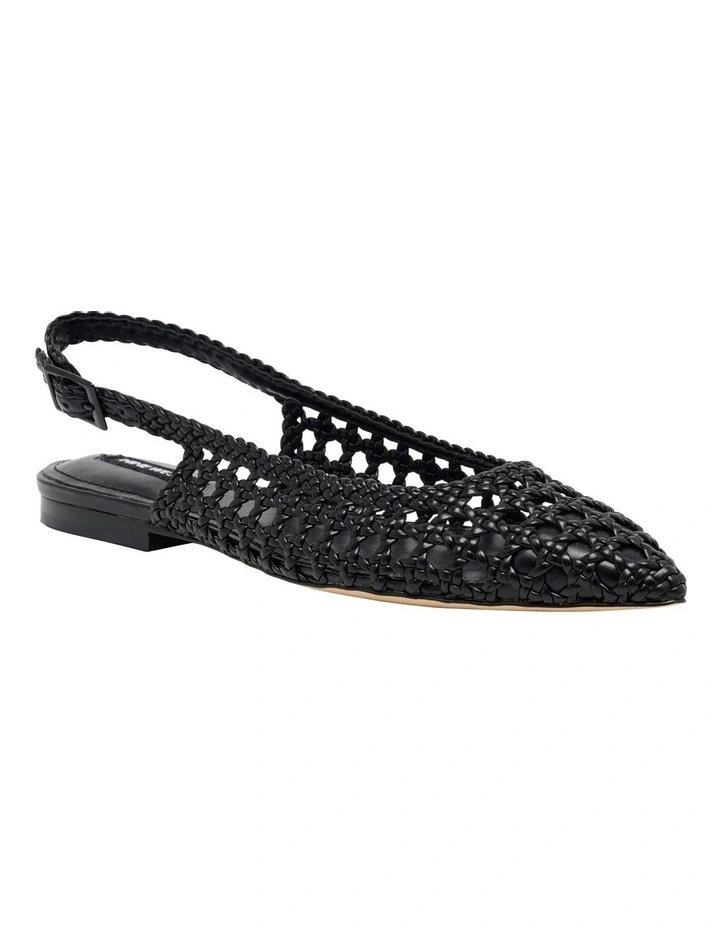 Soel Flat Shoe in Black image 2