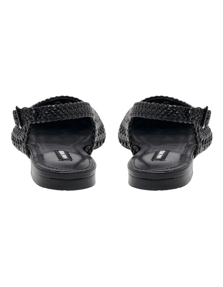 Soel Flat Shoe in Black image 4