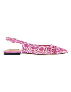 Soel Flat Shoe in Pink