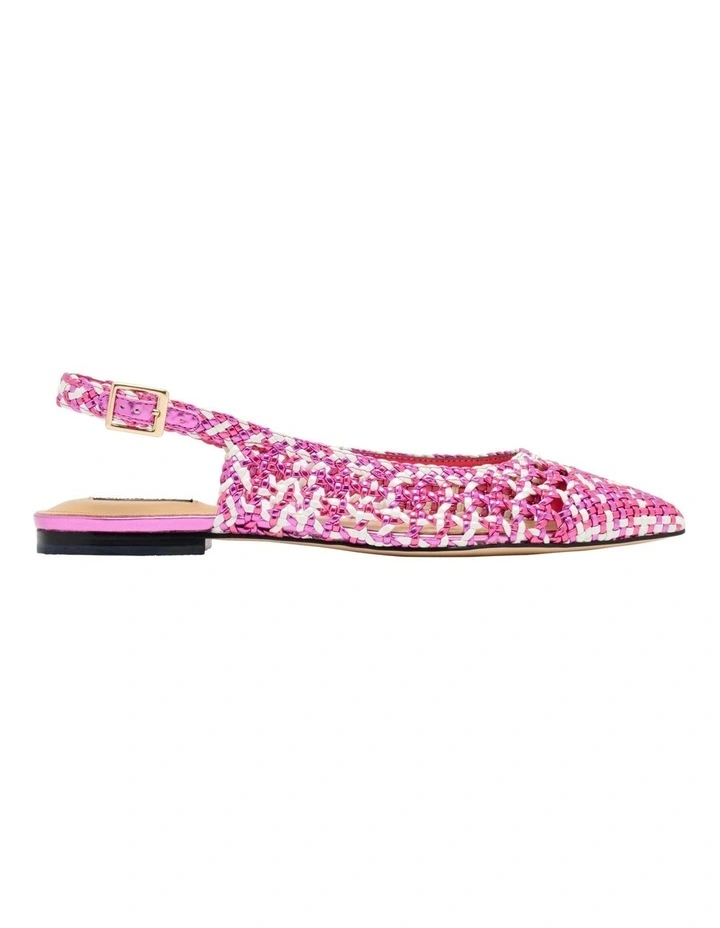 Soel Flat Shoe in Pink image 1