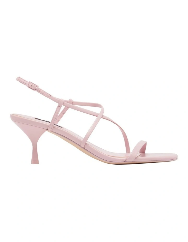 Haya Heeled Sandal in Pink image 1