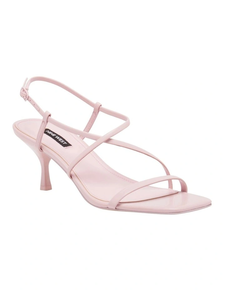 Haya Heeled Sandal in Pink image 2
