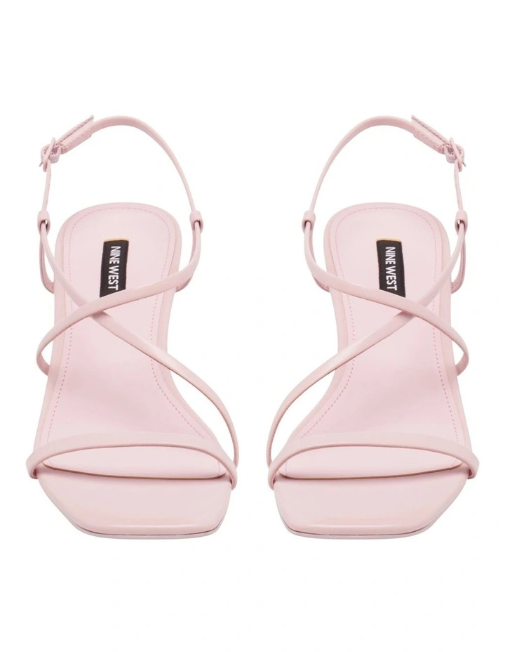 Haya Heeled Sandal in Pink image 3