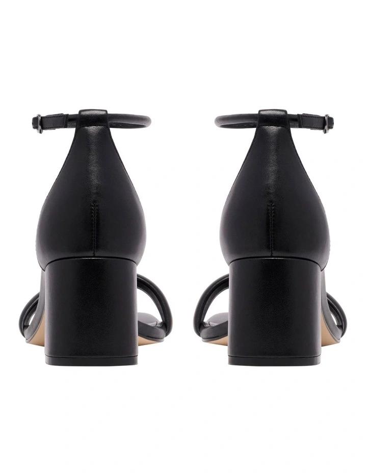 Gretal Heeled Sandal in Black image 4