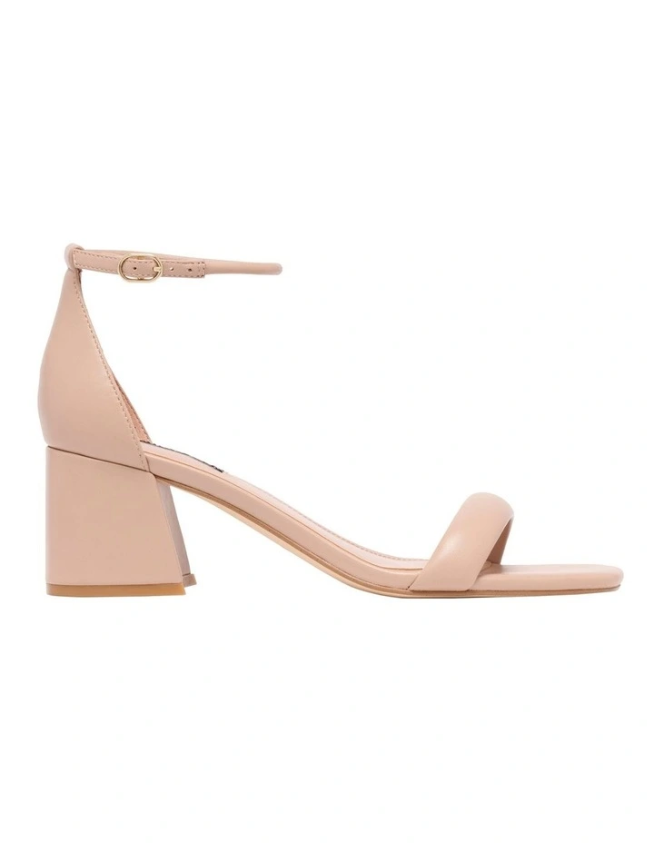 Gretal Heeled Sandal in Nude image 1