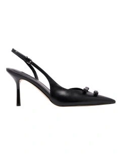 Rennie Slingback Pump in Black