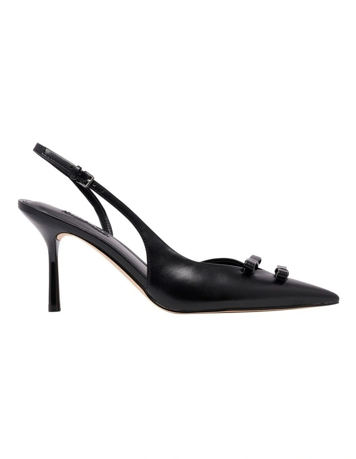 Rennie Slingback Pump in Black image 1