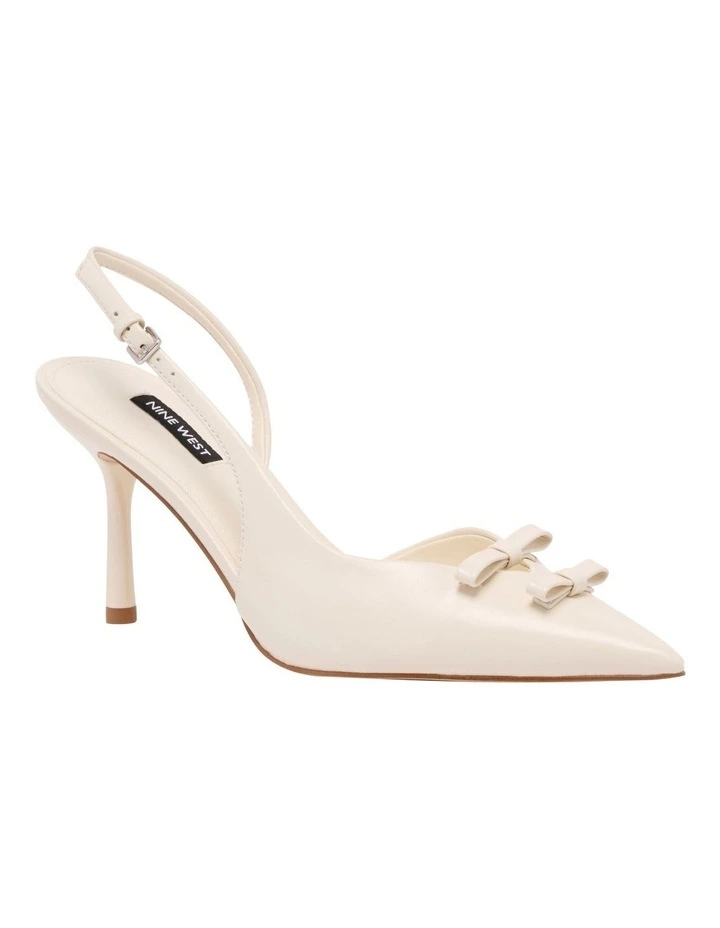 Rennie Slingback Pump in Ivory image 2